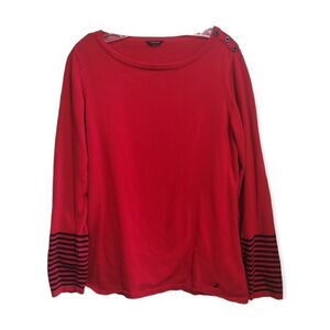 Nautica red sweater 